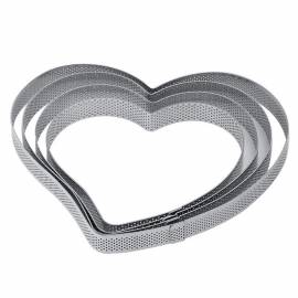 Micro-perforated heart frame h 20 mm